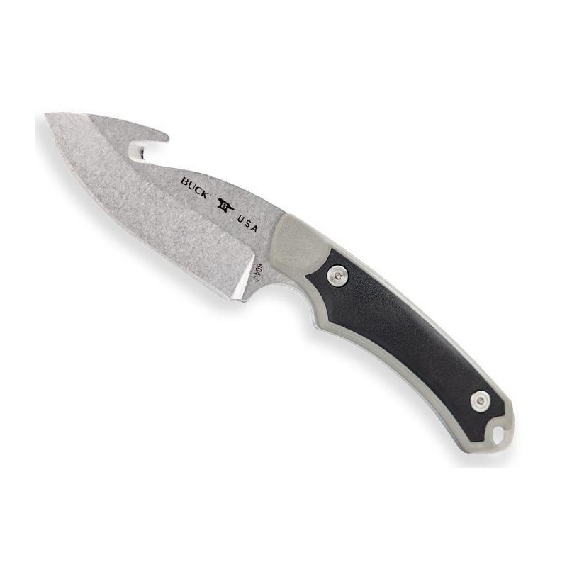 Buck Poignard Alpha Hunter Select Gris Guthook 0664gyg